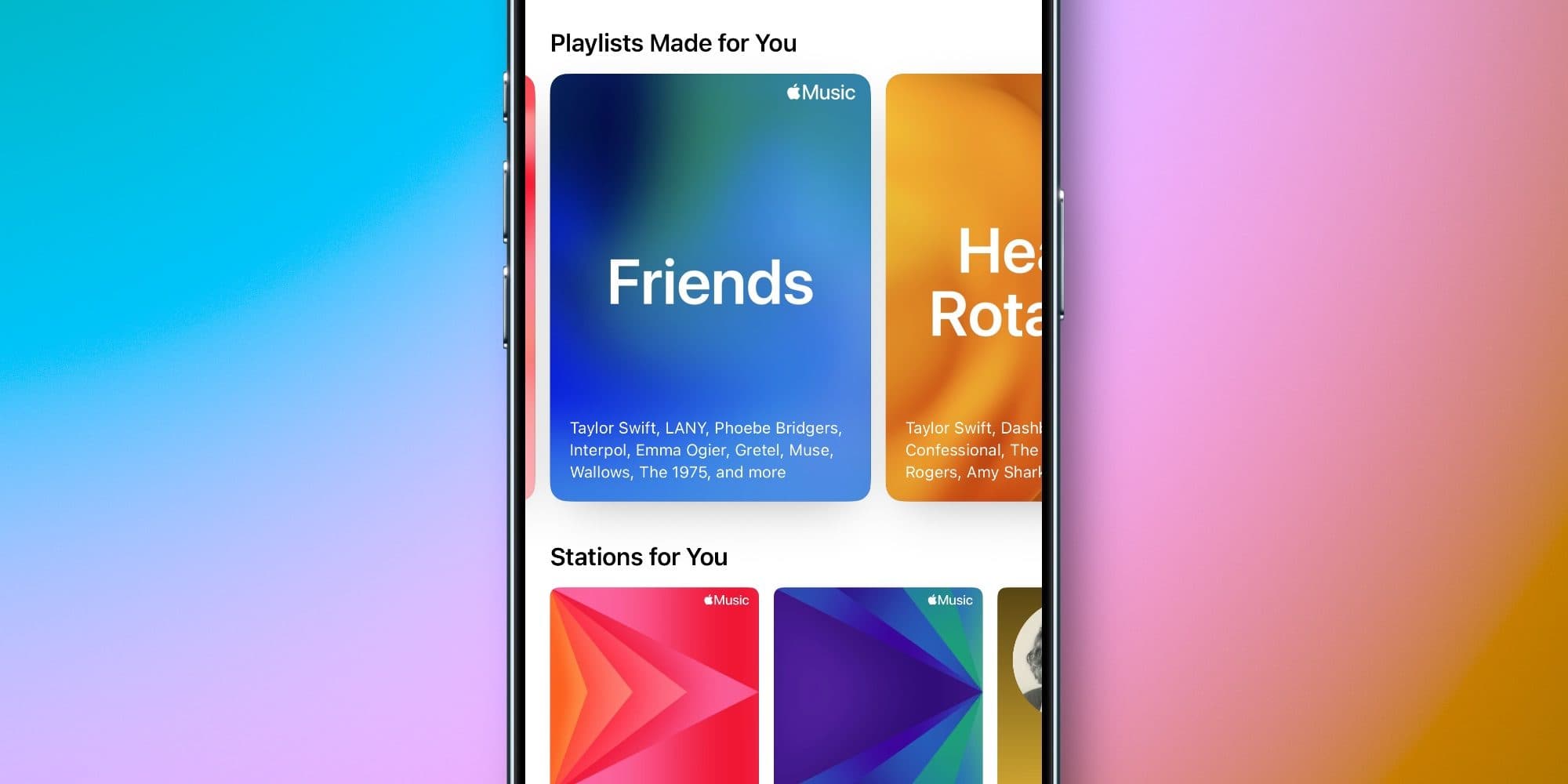 Friends playlist in iOS 27 Apple Music