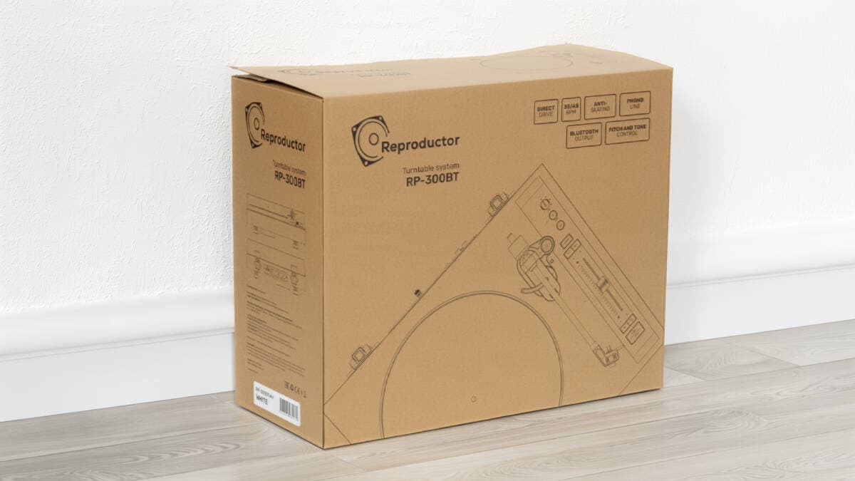 Análisis del Reproductor RP-300BT: un elegante tocadiscos de tracción directa para vinilo