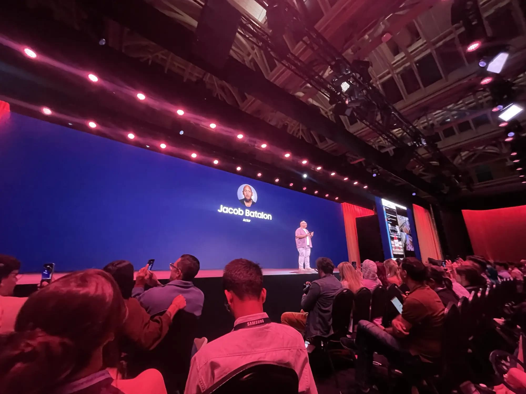 Jacob Batalon at Samsung Galaxy Unpacked