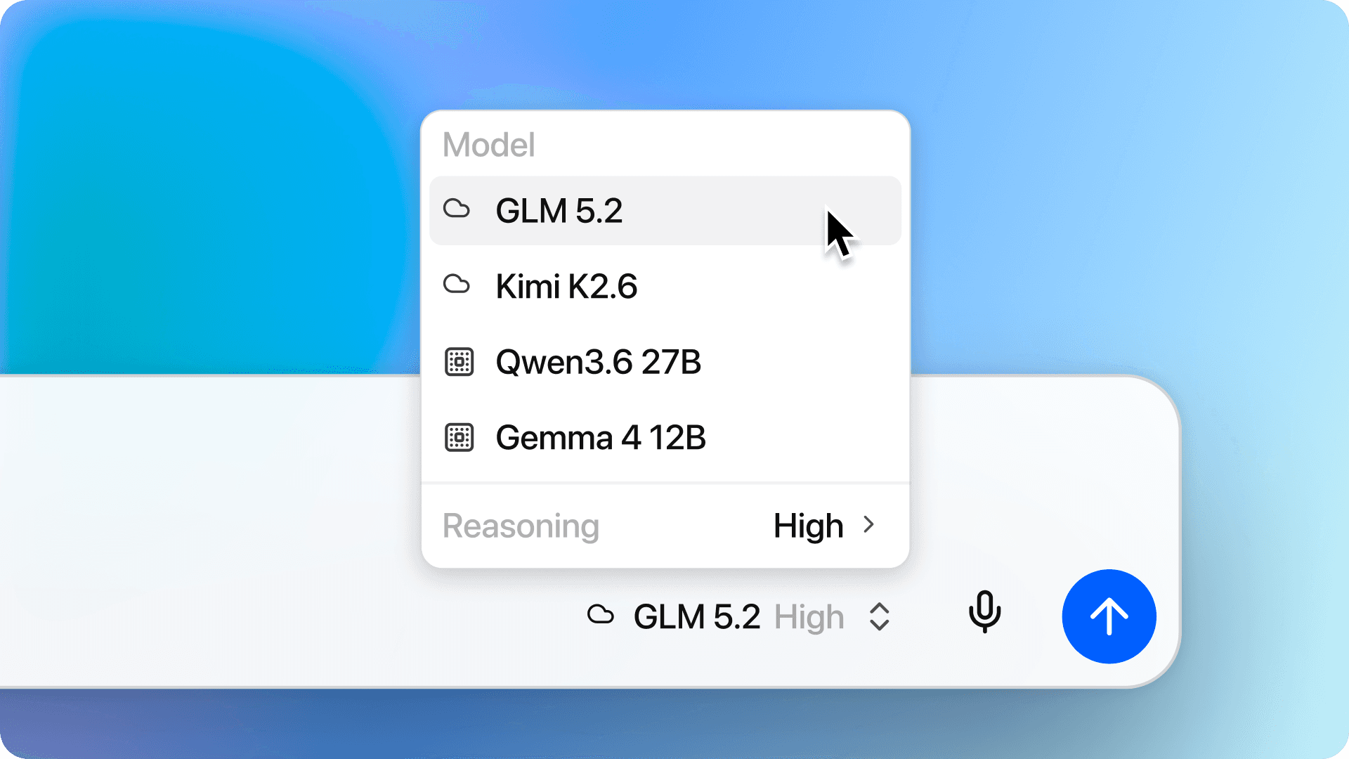 Bionic interface screenshot
