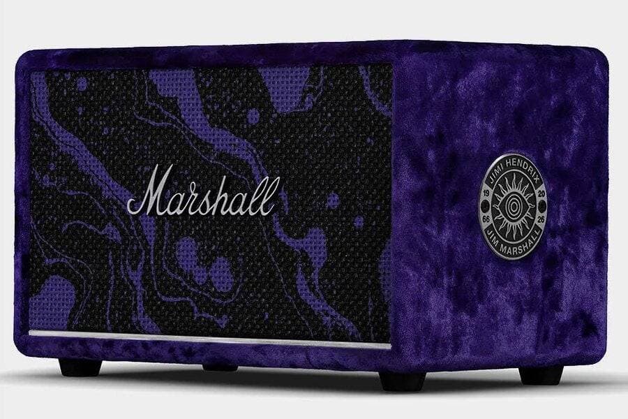 Marshall Acton III speaker in Jimi Hendrix style