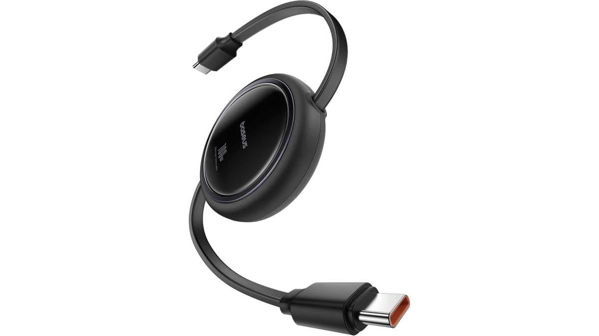 Cable USB‑C retráctil Baseus de 100W