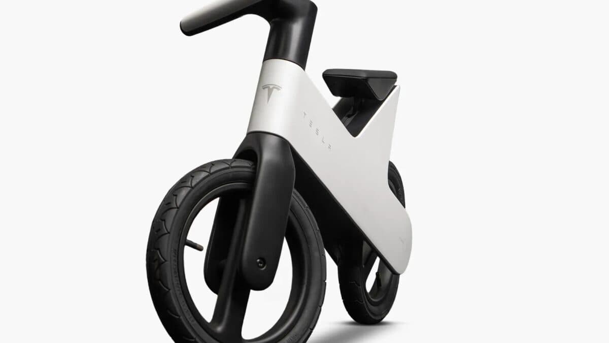 Tesla releases a children's balance bike for $225, and it's almost like an adult accessory