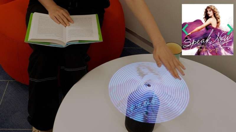 Científicos de UChicago crean pantallas interactivas que pueden aparecer a demanda