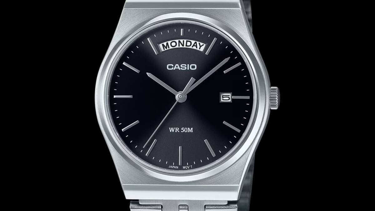 Casio MTP-B146 watches launch in the US with full day display on the dial