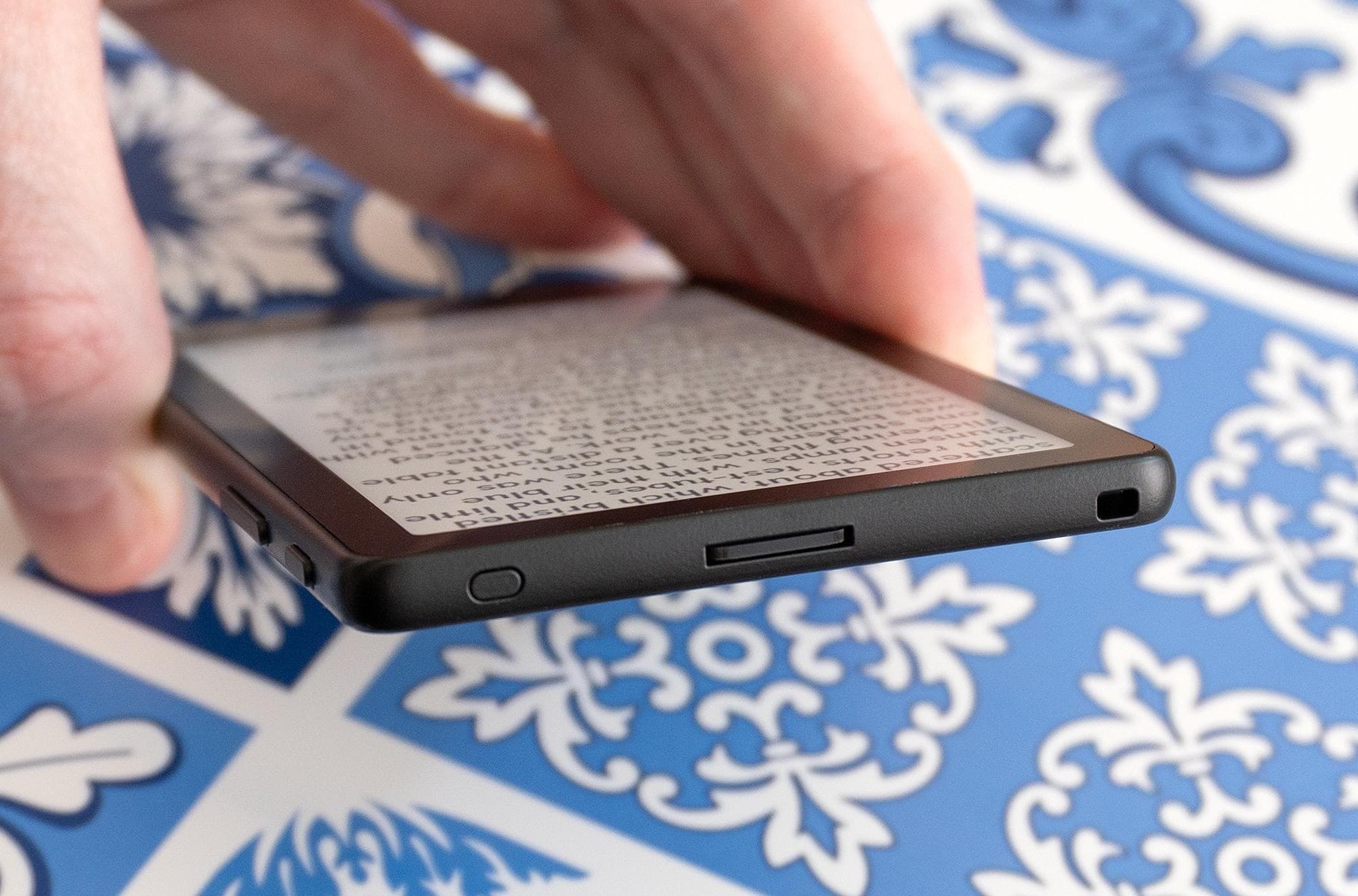 On the top of the X4 Pro you’ll also find a microSD card slot so you can expand its storage.