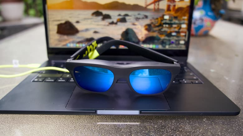 The Xreal XBX a01+ AR glasses.