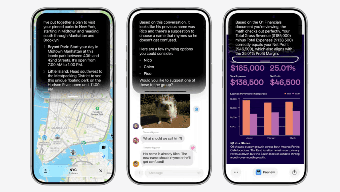 Casos de uso de la IA de Siri de Apple en la WWDC 2026
