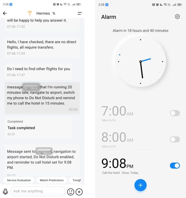 Vertu Alphafold airport navigation task — Image Credits: Jagmeet Singh / TechCrunch