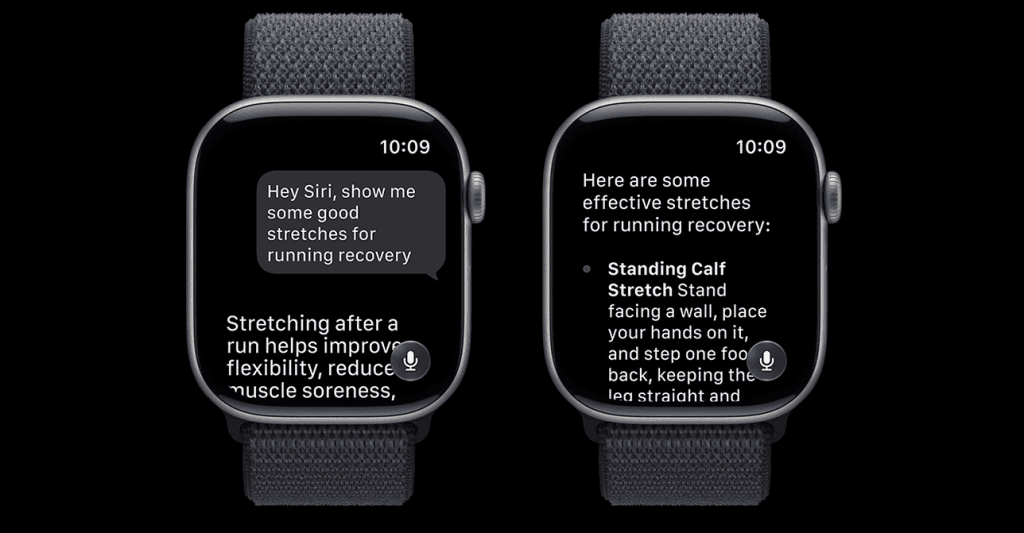 Conversaciones de Siri en el Apple Watch